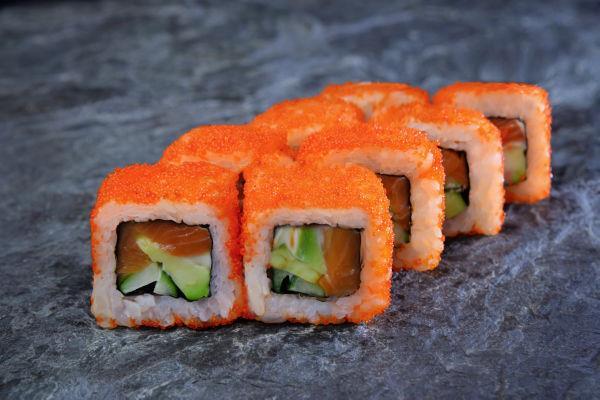 Калифорния с лососем 